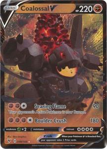 Pokémon > Coalossal V - 098/185 //  kaart (Vivid Voltage)