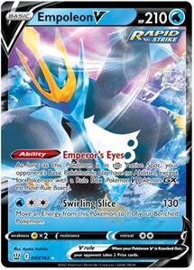 Pokémon > Empoleon V - 040/163 //  kaart (Battle Styles)