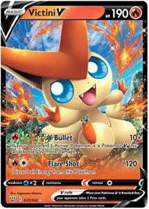 Pokémon > Victini V - 021/163 //  kaart (Battle Styles)