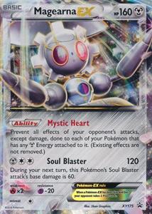 Pokémon Magearna EX - XY175 //  kaart (Steam Stiege)