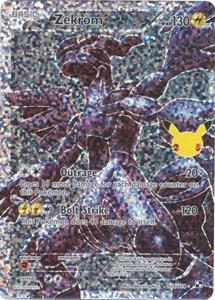 Pokémon Zekrom ultra rare - 114/114 //  kaart (Celebrations)