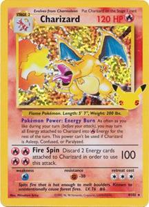 Pokémon Charizard Holo Rare - 4/102 //  kaart (Celebrations)