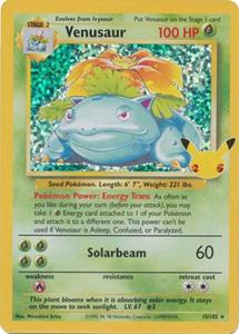 Pokémon Venusaur Holo Rare - 15/102 //  kaart (Celebrations)