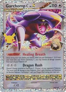 Pokémon Garchomp C LV.X Ultra Rare - 145/147 //  kaart (Celebrations)