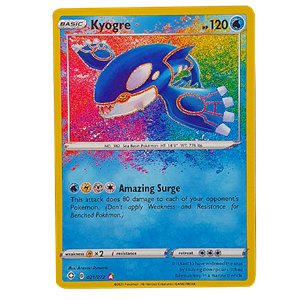 Pokémon Kyogre - 021/072 [Amazing Rare]