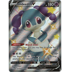 Pokémon > Shiny Indeedee V Full Art - SV114/SV122 //  kaart (Shining Fates)