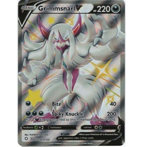 Pokémon > Shiny Grimmsnarl V Full Art - SV116/SV122 //  kaart (Shining Fates)