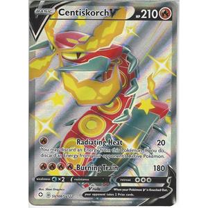 Pokémon > Shiny Centiskorch V Full Art - SV108/SV122 //  kaart (Shining Fates)