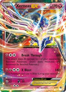 Pokémon Xerneas EX - XY07 //  kaart (XY Promo)