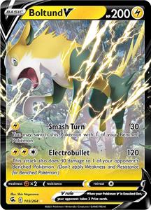 Pokémon Boltund V - 103/264 //  kaart (Fusion Strike)