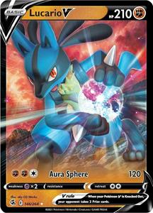 Pokémon Lucario V - 146/264 //  kaart (Fusion Strike)