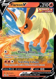 Pokémon Flareon V - SWSH149 //  kaart (Sword & Shield Promo)