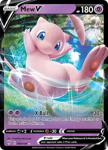 Pokémon Mew V - 069/189 //  kaart (Darkness Ablaze)