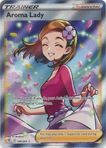 Pokémon Aroma Lady [Full Art] - 199/203 //  kaart (Evolving Skies)