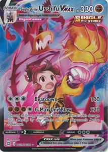Pokémon Single Strike Urshifu VMAX - TG19/TG30 //  kaart (Brilliant Stars)