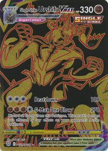 Pokémon Single Strike Urshifu VMAX - TG29/TG30 [Secret Rare] //  kaart (Brilliant Stars)