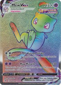 Pokémon Mew VMAX - 268/264 [Hyper Rare] //  kaart (Fusion Strike)