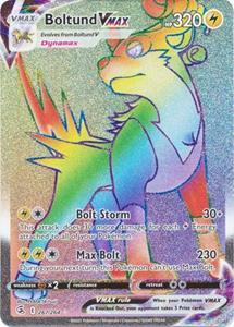 Pokémon Boltund VMAX - 267/264 [Hyper Rare] //  kaart (Fusion Strike)