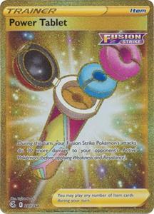 Pokémon Power Tablet - 281/264 [Gold Secret Rare] //  kaart (Fusion Strike)
