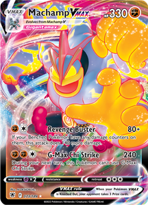 Pokémon Machamp VMAX - 073/189 - Ultra Rare //  kaart (Astral Radiance)