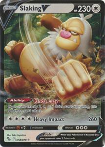 Pokémon Slaking V - 058/078 - Ultra Rare //  kaart ( GO)