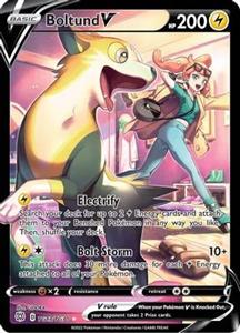 Pokémon Boltund V - TG13/TG30 - Ultra Rare  //  kaart (Brilliant Stars)
