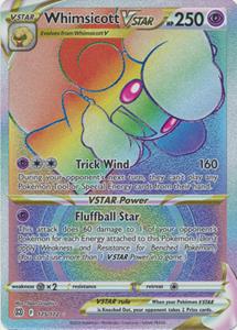 Pokémon Whimsicott VSTAR - 175/172 - Hyper Rare //  kaart (Brilliant Stars)
