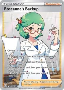 Pokémon Roseanne's Backup - 172/172 - Full Art Ultra Rare //  kaart (Brilliant Stars)