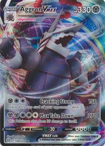 Pokémon Aggron VMAX - 097/172 - Ultra Rare //  kaart (Brilliant Stars)