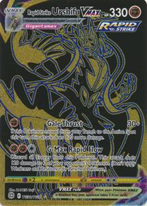 Pokémon Rapid Strike Urshifu VMAX - TG30/TG30 - Secret Rare //  kaart (Brilliant Stars)