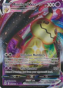 Pokémon Mimikyu VMAX - 069/172 - Ultra Rare //  kaart (Brilliant Stars)