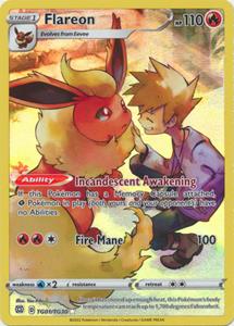 Pokémon Flareon - TG01/TG30 - Holo Rare //  kaart (Brilliant Stars)