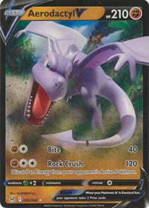Pokémon Aerodactyl V - 092/196 - Ultra Rare /  kaart (Lost Origin)