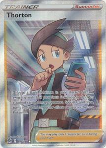 Pokémon Thorton - 195/196 - Ultra Rare /  kaart (Lost Origin)