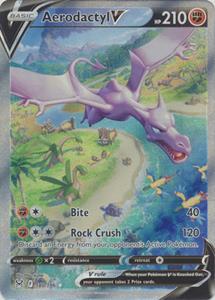 Pokémon Aerodactyl V - 180/196 - Ultra Rare /  kaart (Lost Origin)