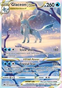Pokémon Glaceon VSTAR - GG40/GG70 - Ultra Rare /  kaart (Crown Zenith)
