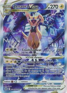 Pokémon Zeraora VSTAR - GG43/GG70  -Ultra Rare /  kaart (Crown Zenith)