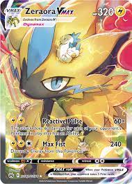 Pokémon Zeraora VMAX - GG42/GG70 -Ultra Rare (Crown Zenith)