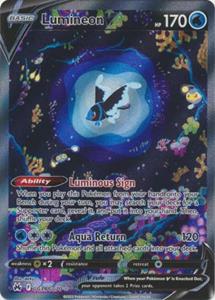 Pokémon Lumineon V - GG39/GG70 -Ultra Rare /  kaart (Crown Zenith)