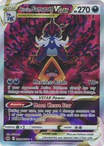 Pokémon Hisuian Samurott VSTAR - GG52/GG70 - Ultra Rare /  kaart (Crown Zenith)