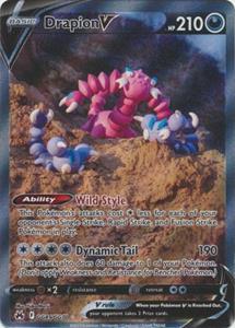 Pokémon Drapion V - GG49/GG70 -Ultra Rare /  kaart (Crown Zenith)