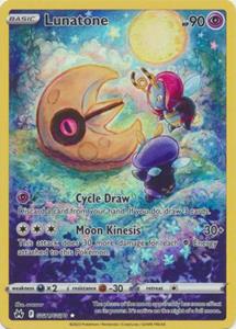 Pokémon Lunatone - GG11/GG70 - Holo Rare /  kaart (Crown Zenith)