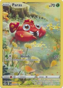 Pokémon Paras - GG32/GG70 - Holo Rare /  kaart (Crown Zenith)