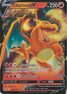Pokémon Charizard V - 018/159 - Ultra Rare /  kaart (Crown Zenith)