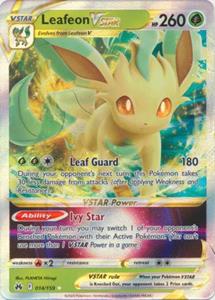 Pokémon Leafeon VSTAR - 014/159 - Ultra Rare /  kaart (Crown Zenith)