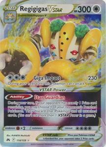 Pokémon Regigigas VSTAR - 114/159  - Ultra Rare /  kaart (Crown Zenith)