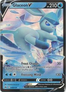 Pokémon Glaceon V - 038/159 - Ultra Rare /  kaart (Crown Zenith)