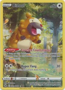 Pokémon Bidoof - GG29/GG70  - Holo Rare /  kaart (Crown Zenith)