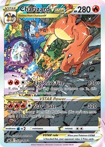 Pokémon Charizard VSTAR  kaart SWSH262