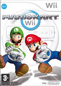 Nintendo Mario Kart Wii + Wheel
